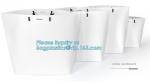 New Luxury Shopping Paper Bag for Cloth/cheap white paper bag with logo printing
