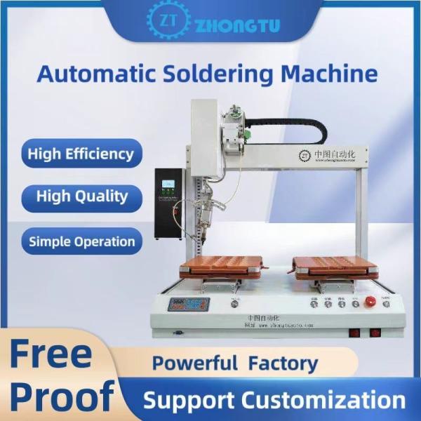 200-480C Soldering Iron Temperature Range Single Head Double Stations Desktop