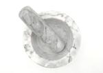 Pesto Powder Marble Stone Mortar And Pestle Herb Spice Grinder Bowl