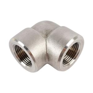 Wholesale NXF JIS EN ASTM B127 MONEL 400 Alloy/UNS N04400 DN15-1200 Class 150-2500 Nickel Alloy 400 Forging Threaded 45° and 90° Elbow from china suppliers