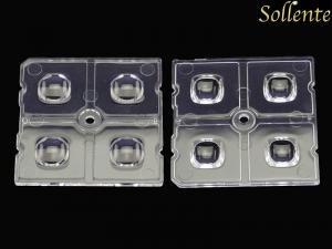 Wholesale 4W High Power LED Optics Lenses / 90 degree PMMA Led lenses For Led Light from china suppliers