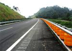 Double Buckets Q235 Q345 Road Rolling Barrier Customizable