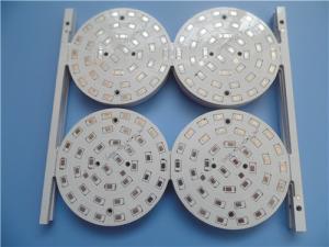 Wholesale 3W / MK Aluminum PCB With CTI 600V Metal Core PCB HASL Lead Free from china suppliers