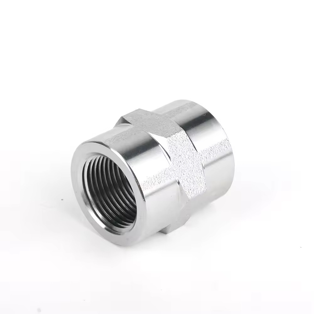5000 Manufacturer Supply 1/8" To 2" Carbon Steel NPTF Internal Thread Nipple Pipe Joint