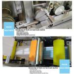 Efficient 3 Ply Mask Making Machine Outer Inner Ear Band 300-500 Tablets / Min