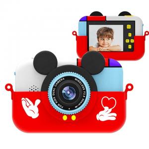 China 40MP Selfie Kids Digital Cameras With Games 1080P 600mah Battery on sale