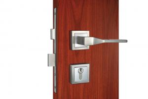 Wholesale Rose Door Key Interior Door Mortise Lockset Replacement Zinc Alloy from china suppliers