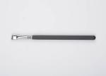 High Quality Small Flat Angled Makeup Brow Brush With Wood Handle