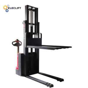 Wholesale 2.2Kw Full Electric Pallet Stacker 210Ah Warehouse Stacker Forklift from china suppliers