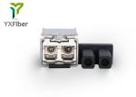 120km Duplex LC Connector DDM 1550nm SFP Optical Fiber Module