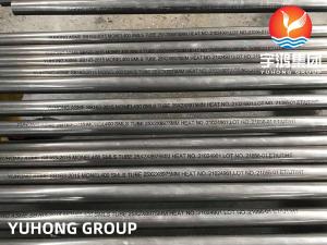 Wholesale ASTM B163 Monel 400 / UNS N04400 Copper Nickel Alloy Pipe Bright Surface from china suppliers