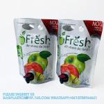 Custom Printed Coffee Wine Drinks Water Liquid Stand Up Pouch Bag With Valve
