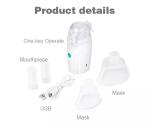 Household Handheld Portable Nebulizers Mask Cough Drug Mesh Nebulizer Machine