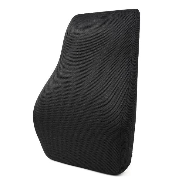 Quality Memory Foam Lumbar Support Cushion Compact And Lightweight Office Chair Back Support Cushion for sale