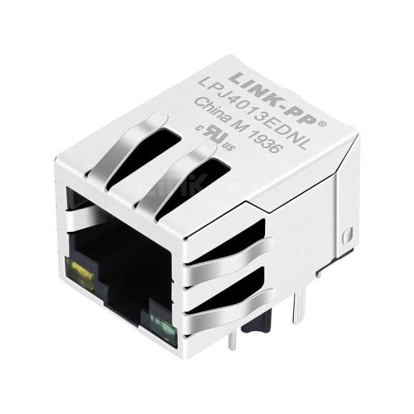 RJLB060TC1 Compatible LINK-PP LPJ4013EDNL 10/100 Base-T 8P8C Shielded RJ45 Jack