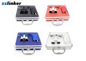Wholesale High Power Adjustable Dental Loupes , Surgical Magnifying Glasses With Light from china suppliers