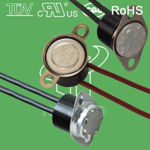 Wholesale Water proof KSD301 bimetallic thermostat temperature control thermal cut off switch 250V 10A 16A with CQC TUV UL ROHS from china suppliers