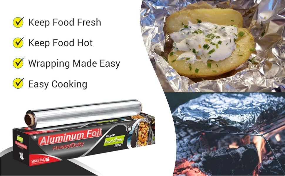Household Foil Aluminum Heavy Duty Food Grade Paper In Roll Aluminum Foil