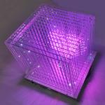 LED Cube for Decor 50000 Hours Lifespan 11.59kg Product Weight 3D exhibition box