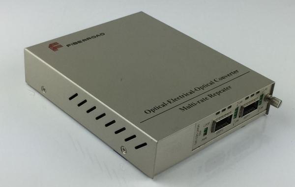Dual Fiber 40G Manageable Media Converter Multimode QSFP to QSFP