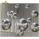 Inflatable Mirror Spheres Shaped Balloons 1m - 5m Diameter For Advertising