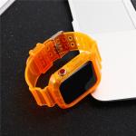 Light Weight Smart Watch Replacement Bands TPU Neon Color Anti Shock For Iwatch