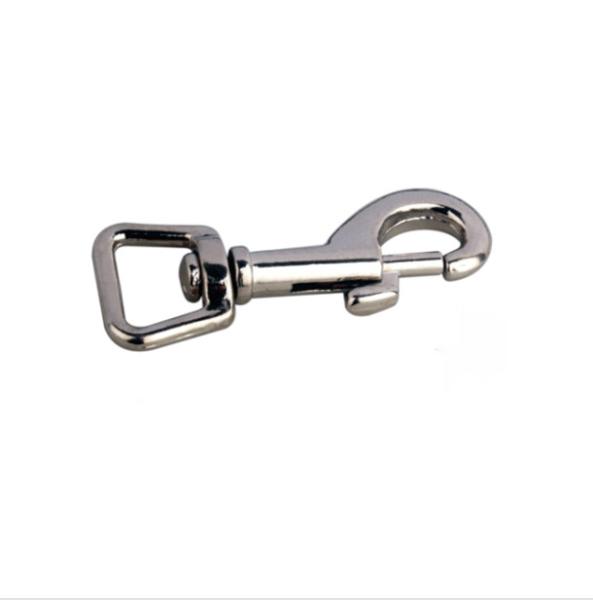 Diecasting ladder-shaped swivel eye bolt snap hook carabinier Zinc alloy pet