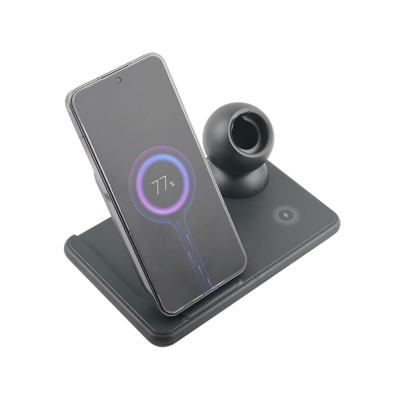 15W Fast Charge Wireless Charging Pad with Working Frequency 100-205KHZ
