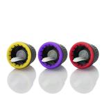 Child Resistant Black HDPE Plastic Bottle 24mm Orifice Reducer Caps For