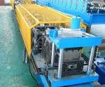 11Kw Main Motor Power GCr15 Roller Door Frame Roll Forming Machine Single Chain