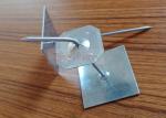 Galvanized Steel Self Stick Pins For Fixing Pre-Formed Insulation Material To