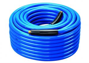 Wholesale Flex PVC Air Hose Blue Fiber Braided Industrial Air Hose OEM / ODM Available from china suppliers