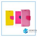 Yellow Pink TPU Fancy Cellphone Case Colorful Leather Cellphone Cover