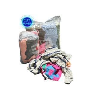 Wholesale Absorbent Rags Cutting Used Clothing Cleaning Mixed Rags cotton wiping tshirt rags for cleaning from china suppliers