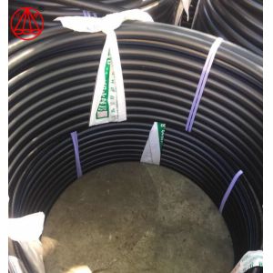 Black 100meter 200meter customized length roll pipe HDPE