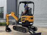 CE Certificate 2 Ton Hydraulic Mini Excavator 0.07m3 Bucket