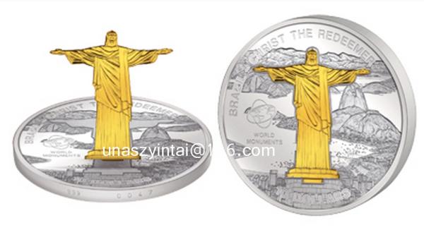 Brazil Style Custom Metal Challenge coin