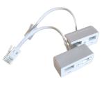 ADSL Splitter for RJ11 RJ45 6P6C US VDSL POTS Modem Phone Versatile Functionalit