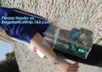 Female Casual Toiletry Shoulder Bags, summer waterproof clear pvc shopping bag