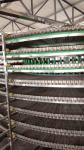 Industrial Bread Proofer Fermentation Room with Spiral Conveyor