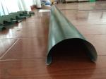 Round Shape Seamless Gutter Roll Forming Machine Single Chain 15 Stations