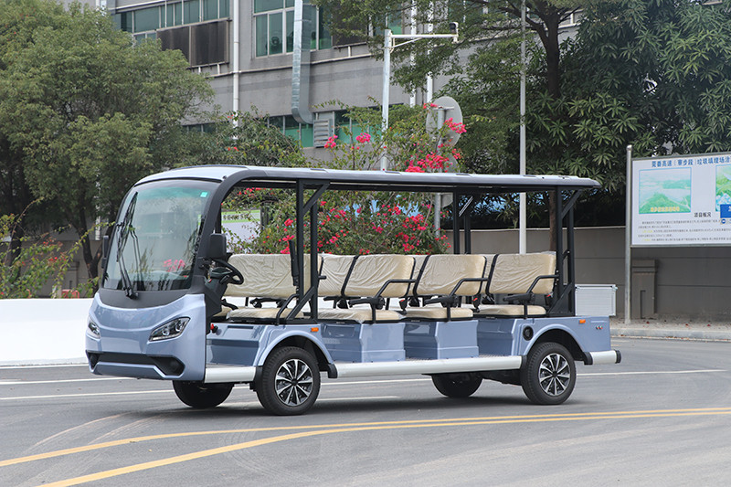 Trojan Battery 11 Seater Electric Sightseeing Car With Mini Cargo Bed G Series