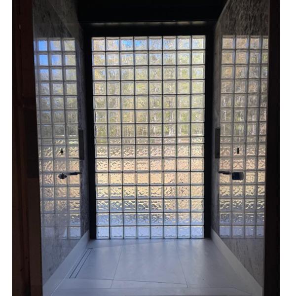 Crystal Blocks Mosaic Tile Decoration Partition Wall Solid Glass Brick Curtain