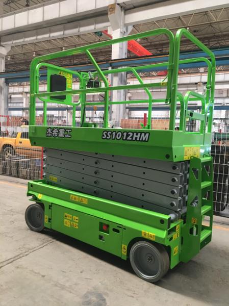 Hydraulic Scissor Lift Working Height 12m Mobile Elevate Work Platform For