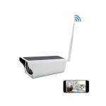 Battery Operated Wifi Security Camera With Solar Panel Night Vision 2 Way Audio