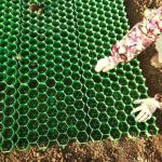 HDPE Plastic Protection Parking Lots Material Plastic Grass Paver for Origin