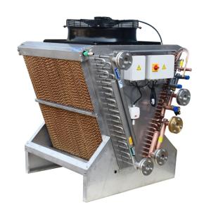 Wholesale Adiabatic Hybrid Dry Cooler Chiller Adiabatic Cooling Pad Systems from china suppliers