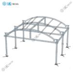Theater Choir Concert Custom Irregular Round Aluminum Smart Portable Stage All