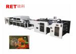 Cylinder Flat Silk Screen Printing Equipment High Speed For Advertising Paper