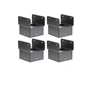 Wholesale Wood Terrace Beams Support Bracket for Deck Railing Handrail Post Base on Outdoor Deck from china suppliers